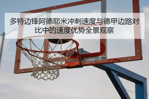 多特边锋阿德耶米冲刺速度与德甲边路对比中的速度优势全景观察